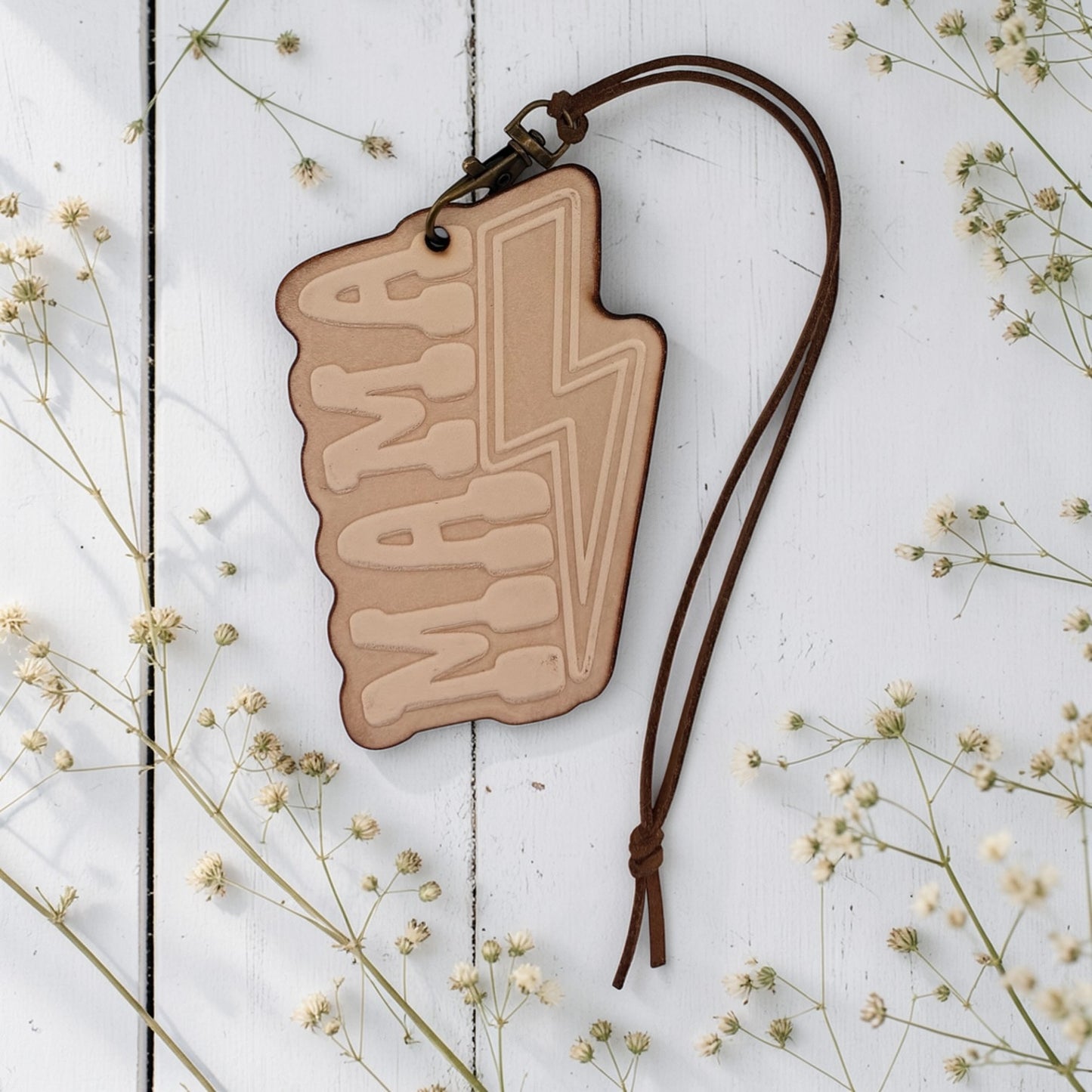 Thunder Mama Leather Freshie