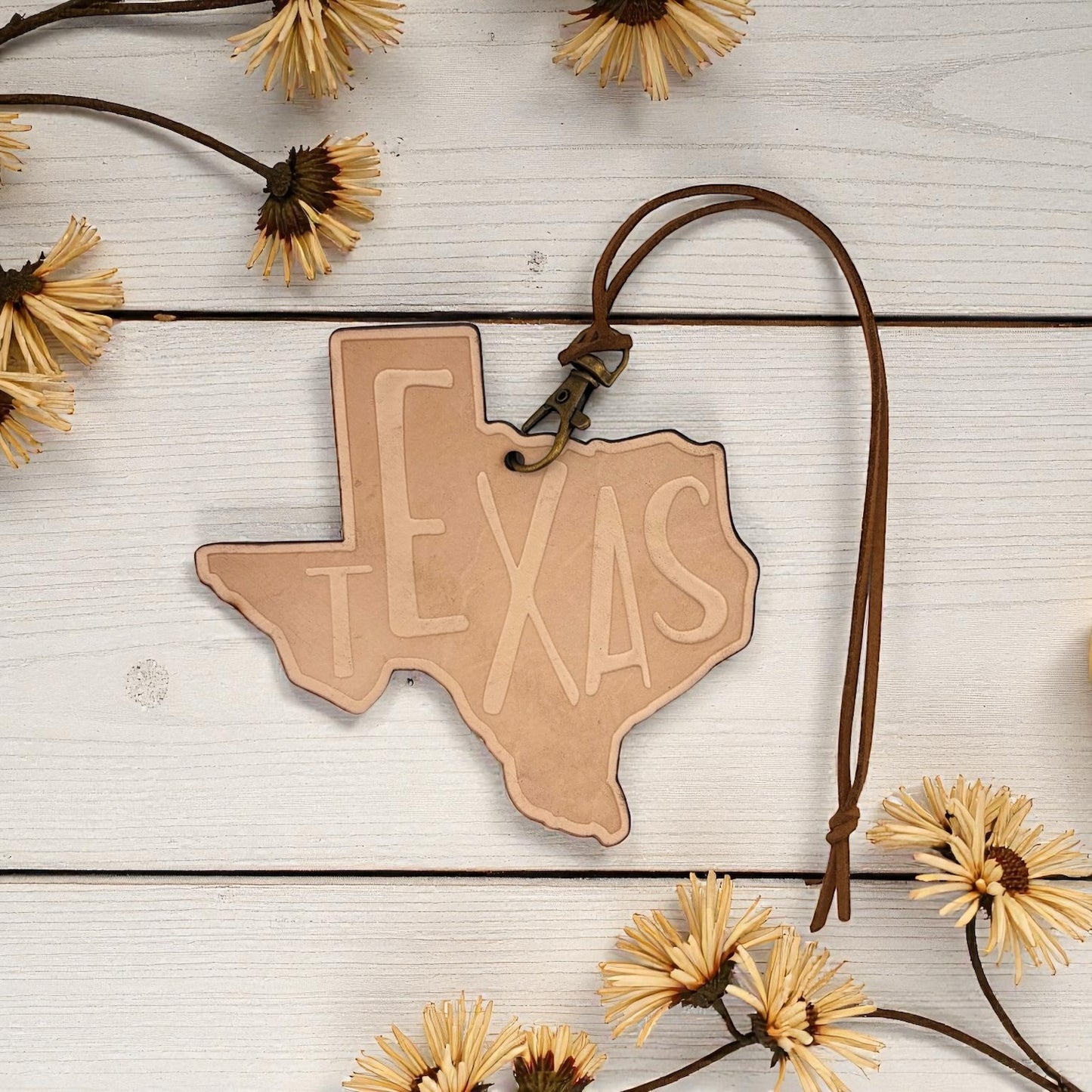 Texas Leather Freshie