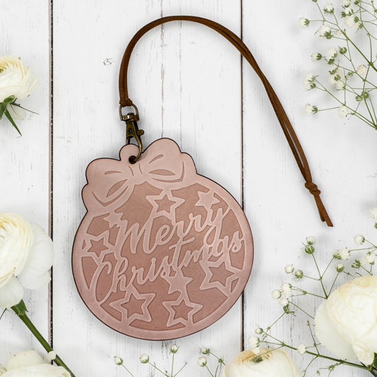Ornament 1 Leather Freshie