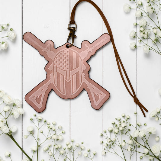 Merica Shield Leather Freshie