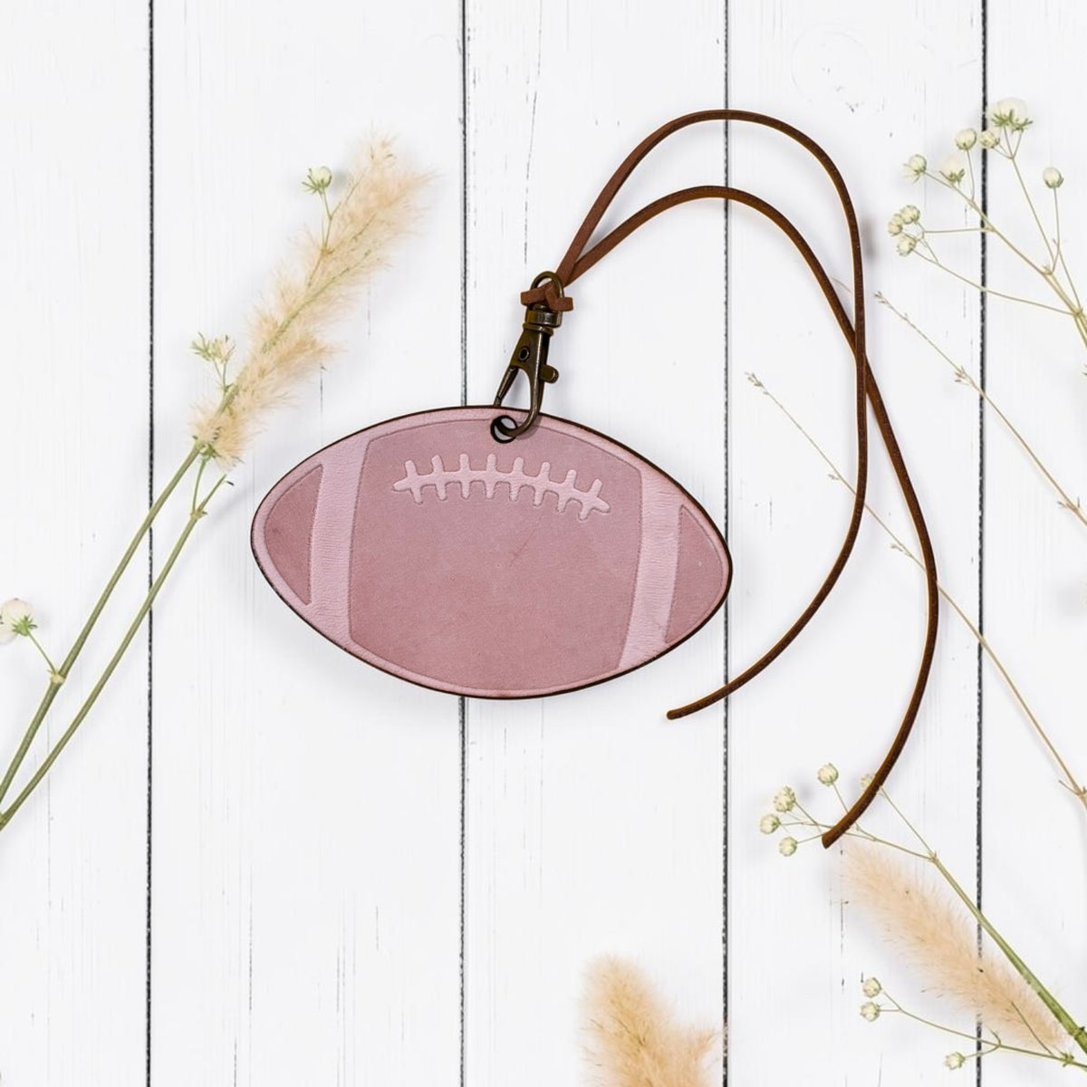 Simple Football Leather Freshie