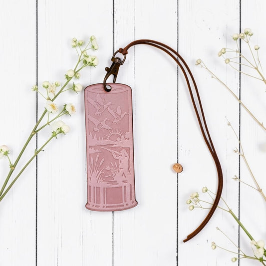 Hunting Shotgun Shell Leather Freshie